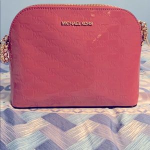 Pink crossbody MK purse